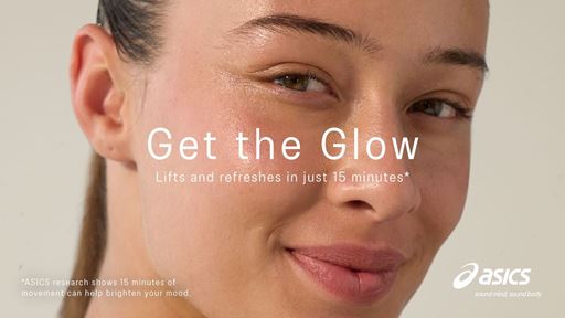 ASICS Get The Glow Key Visual Zeynep Tennis