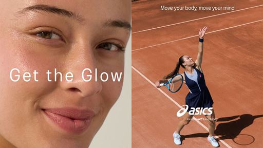 ASICS Get the Glow Press release Key visual