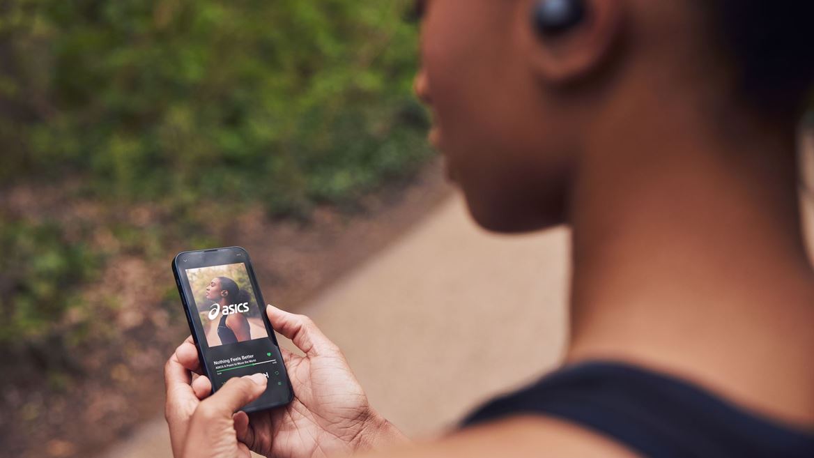 ASICS Nothing Feels Better poem