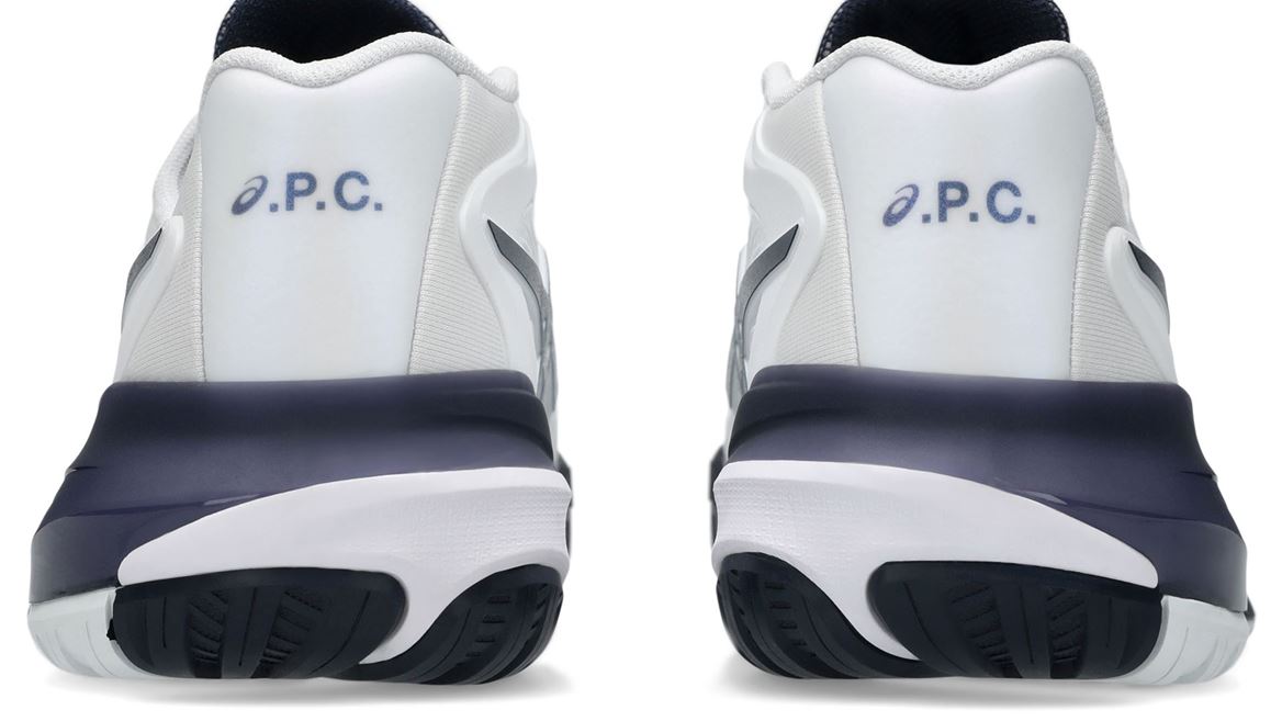 【完売品】ASICS A.P.C. GEL-RESILUTION X 26.5 Asics A.p.c. X Gel-Resolution X Clay WMNS White / Midnight