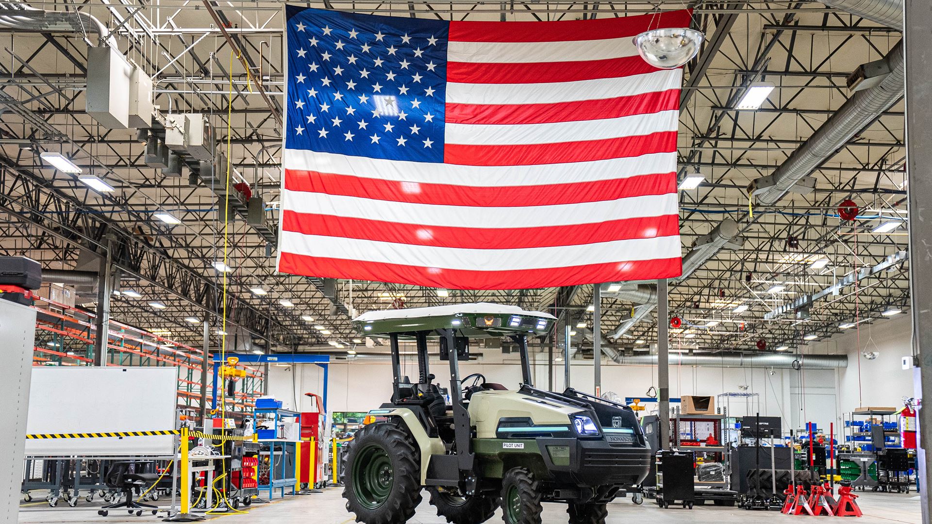 Foxconn to Build Monarch Tractors