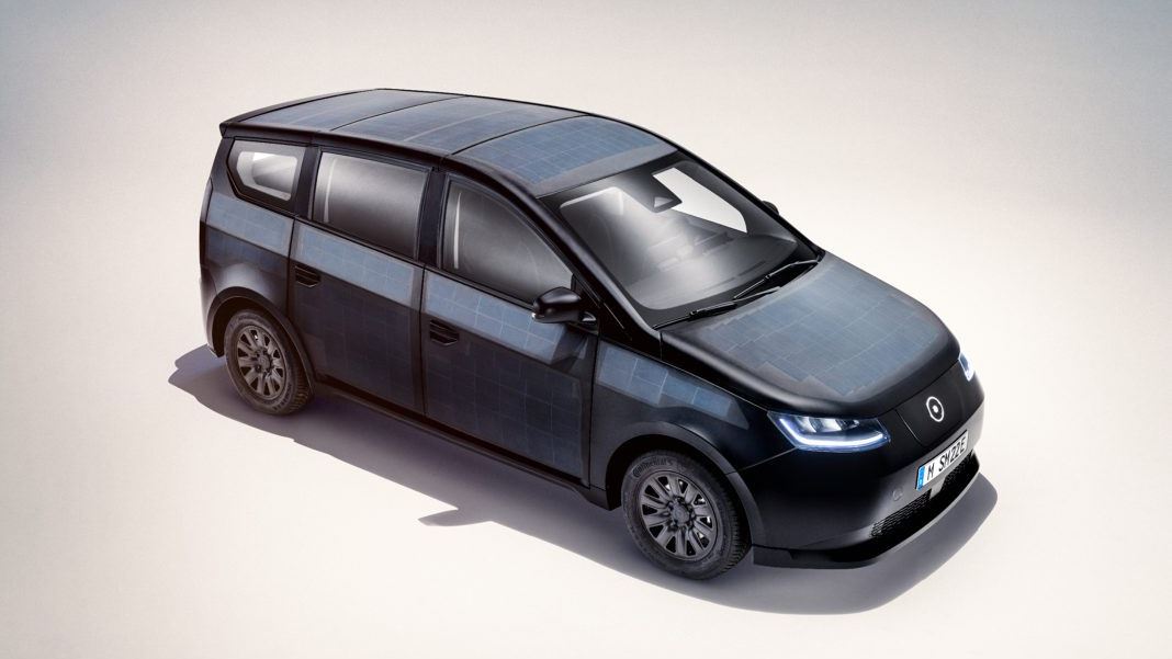 Sono Motors Unveils Final Design of Solar-Electric Passenger Car And Solar Bus Kit Details