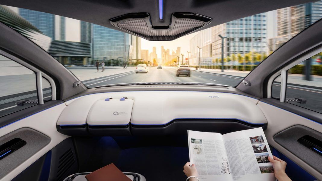 Baidu Unveils Next-Gen Autonomous Vehicle With Detachable Steering Wheel