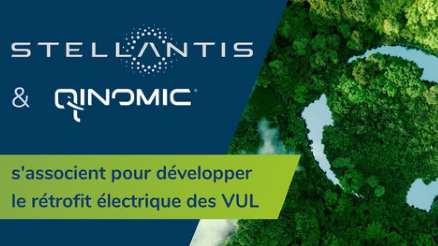 Stellantis & France's Qinomic to Electric Retrofit Light Commercial Vehicles