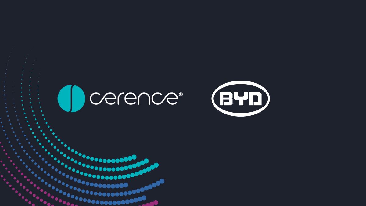 BYD Chooses Cerence to Power Conversational AI