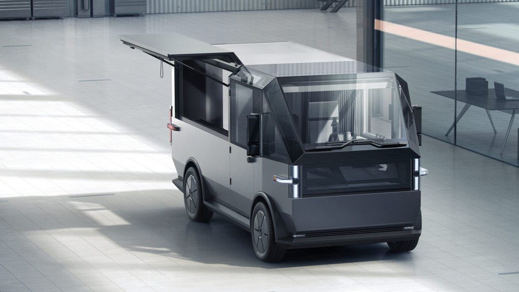 Canoo to Deliver Large Capacity Electric Delivery Vehicles First Glimpse