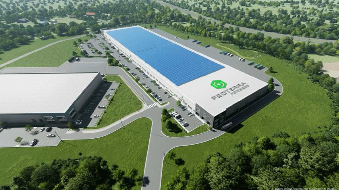 Proterra Battery Factory in South Carolina