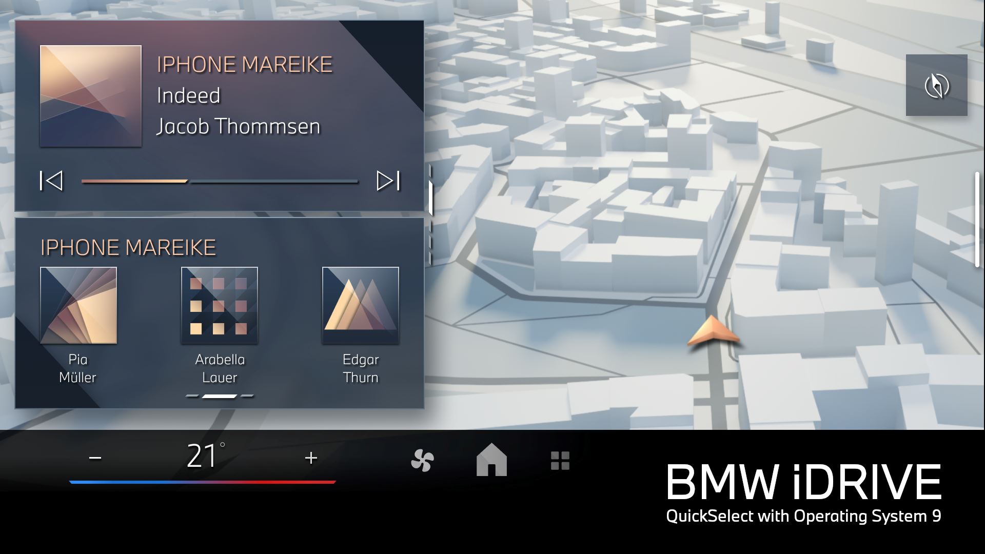 BMW Unveils the Newest Version of the BMW iDrive System