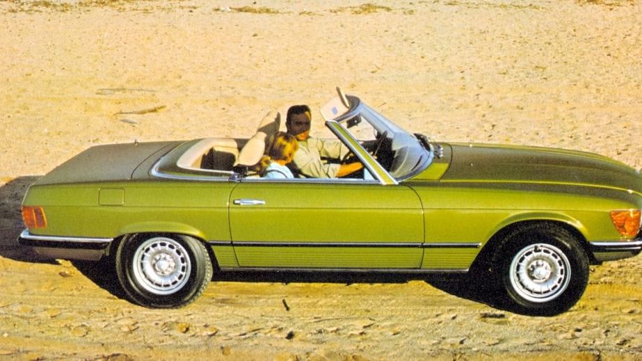 Mercedes-Benz SL of the R 107 model series: Premiere 50 years ago in April 1971