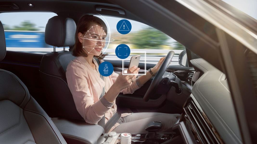 Bosch driver monitoring distractions