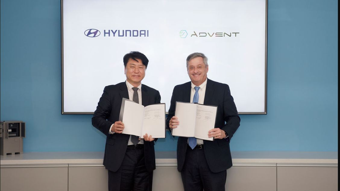 Hyundai Advent Technologies Sign Deal to Develop Advanced Fuel Cell Technology