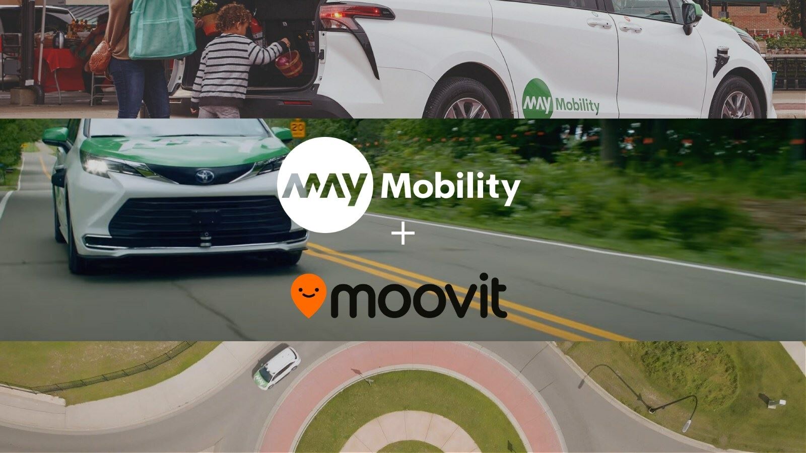 May Mobility Moovit Partner to Deploy Complete Autonomous Public Transit Service