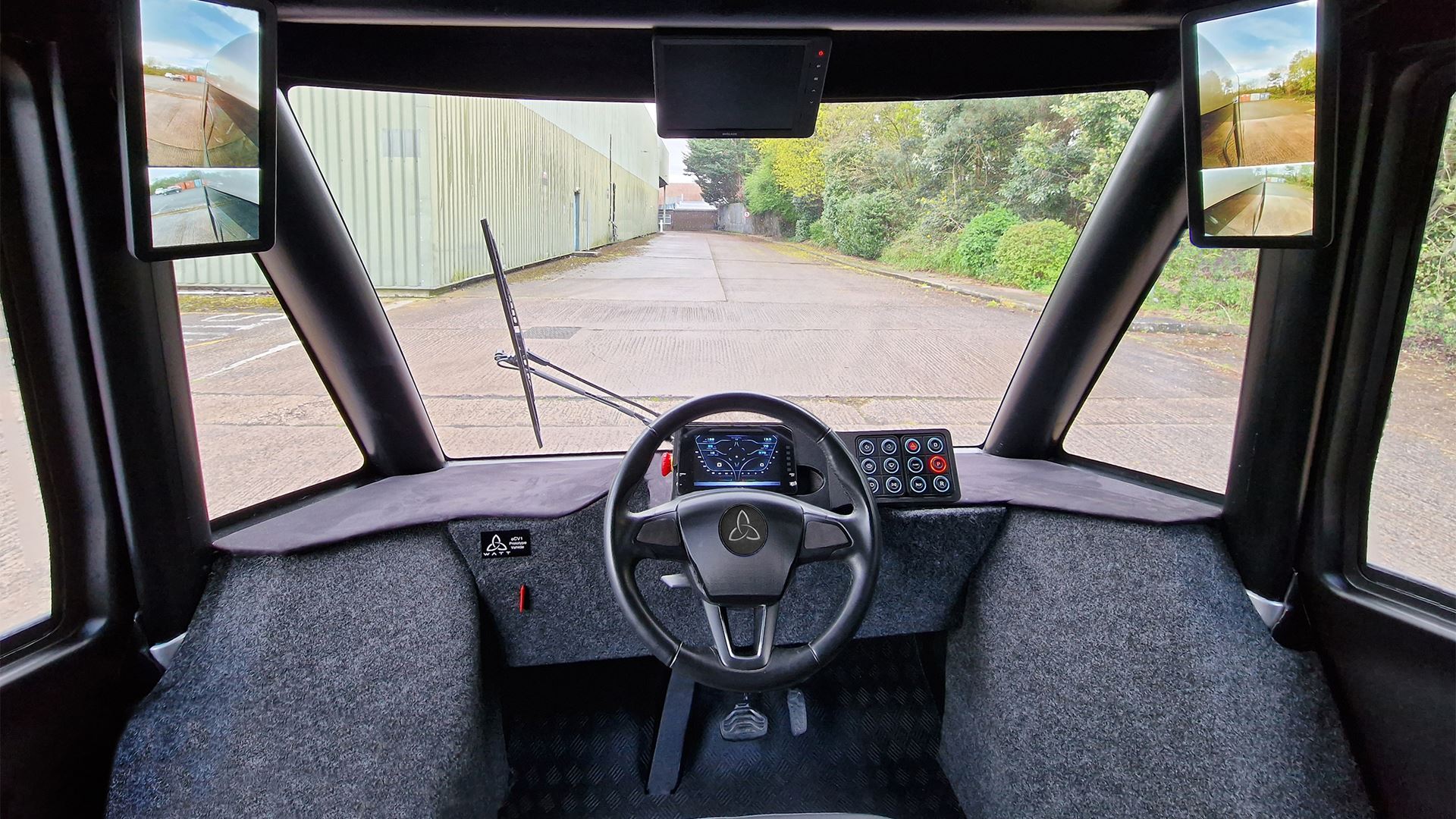 WEVC Reveals First Glimpse Inside its Prototype Electric Commercial Vehicle