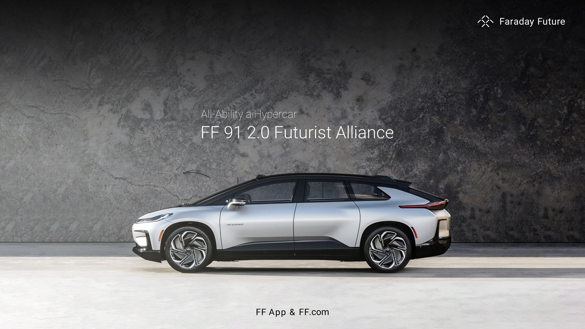 Faraday Future Debuts the aiHypercar the FF 91 2 0 Futurist Alliance