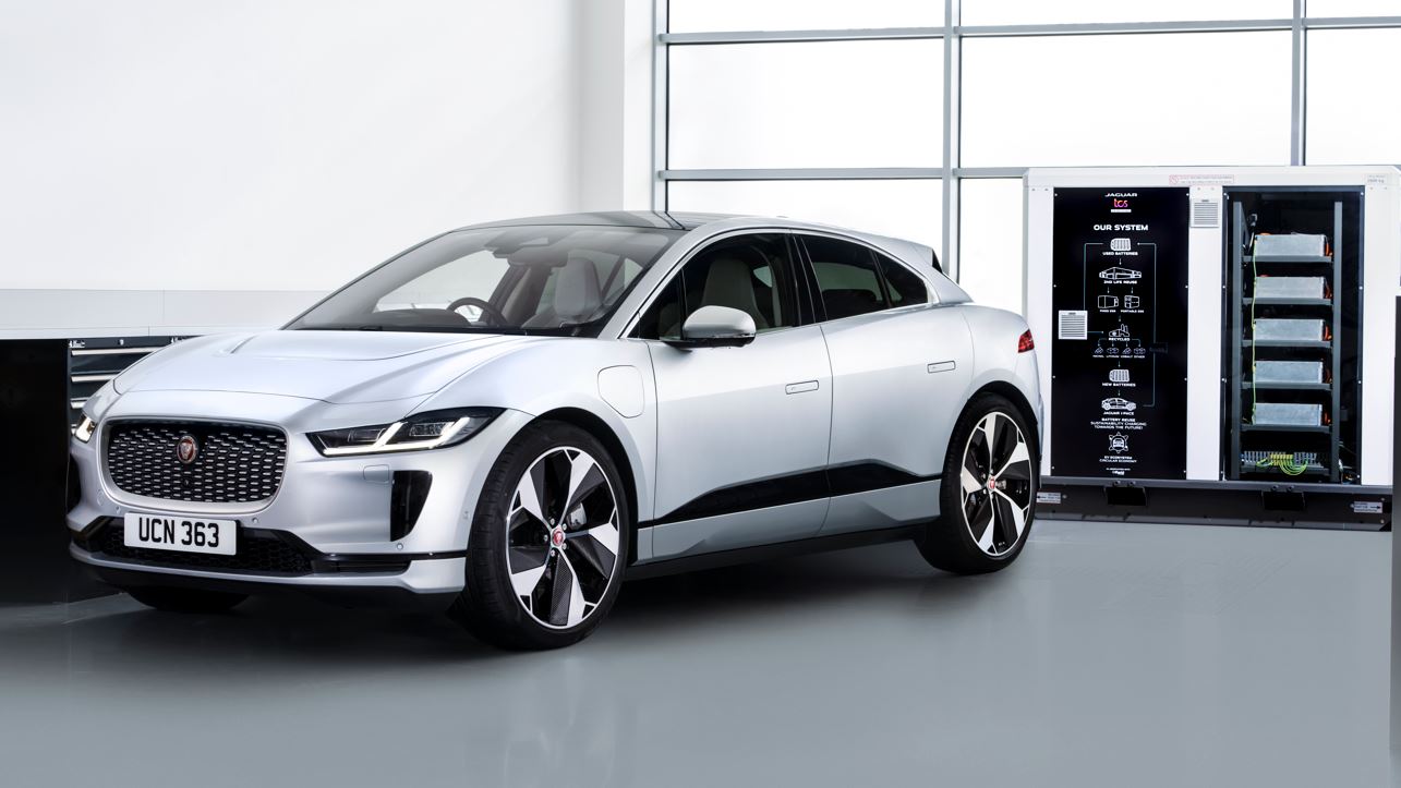 JLR Creates new Renewable Energy Storage System From Used car Batteries