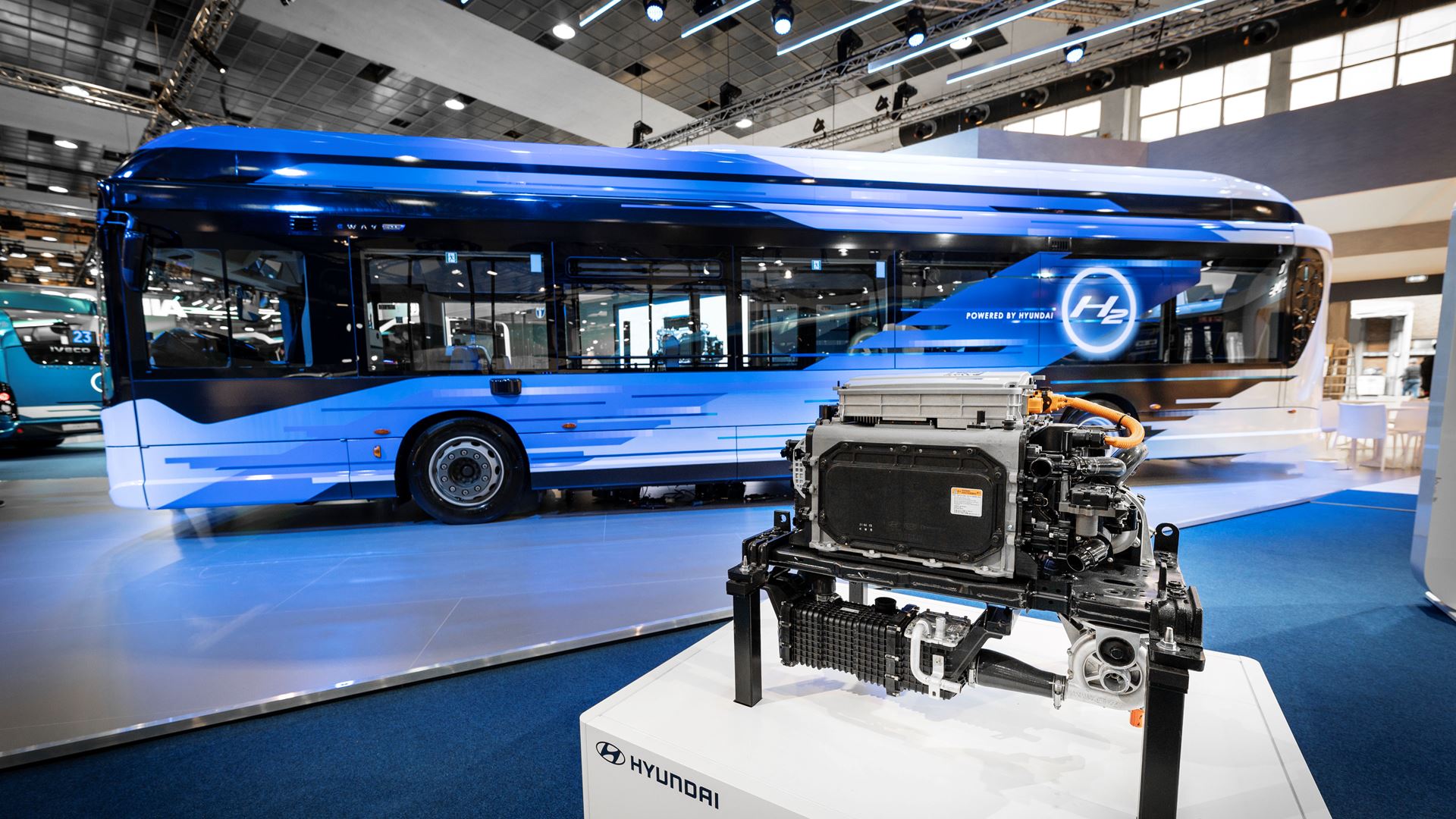 Hyundai Motor Company and Iveco Group Unveil a new Hydrogen City bus