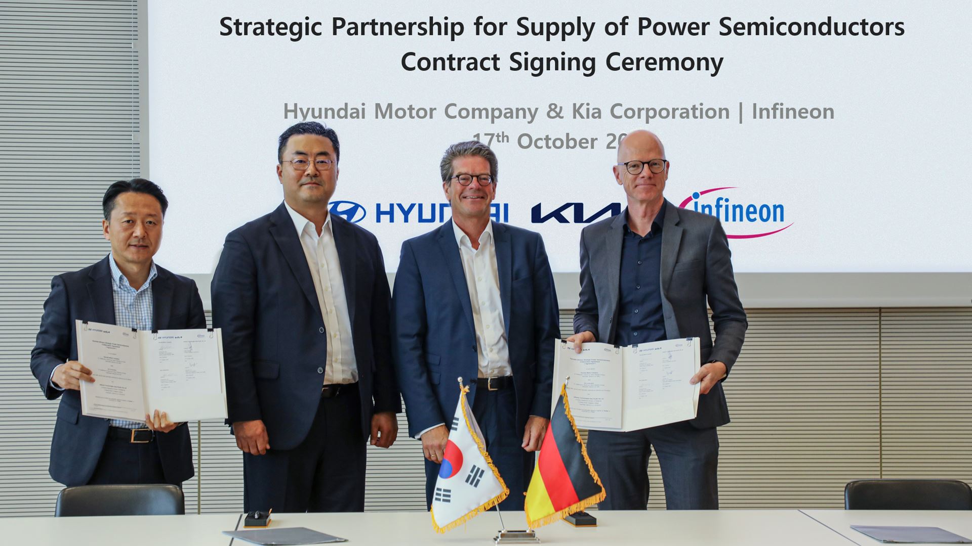 Hyundai Motor Kia Sign Power Semiconductor Supply Deal for EVs With Infineon