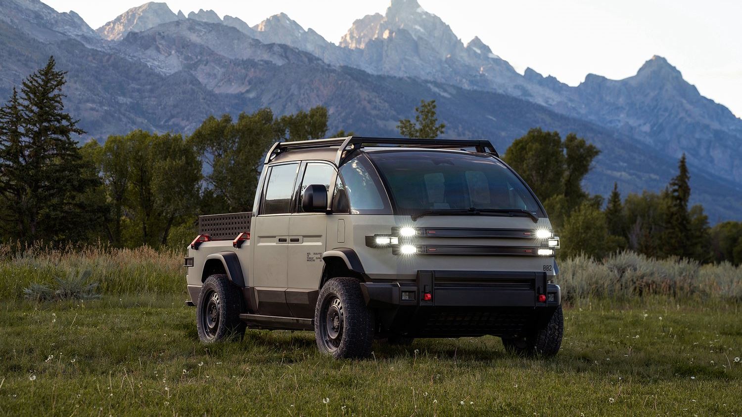 Canoo Unveils the American Bulldog Electric Pickup Truck