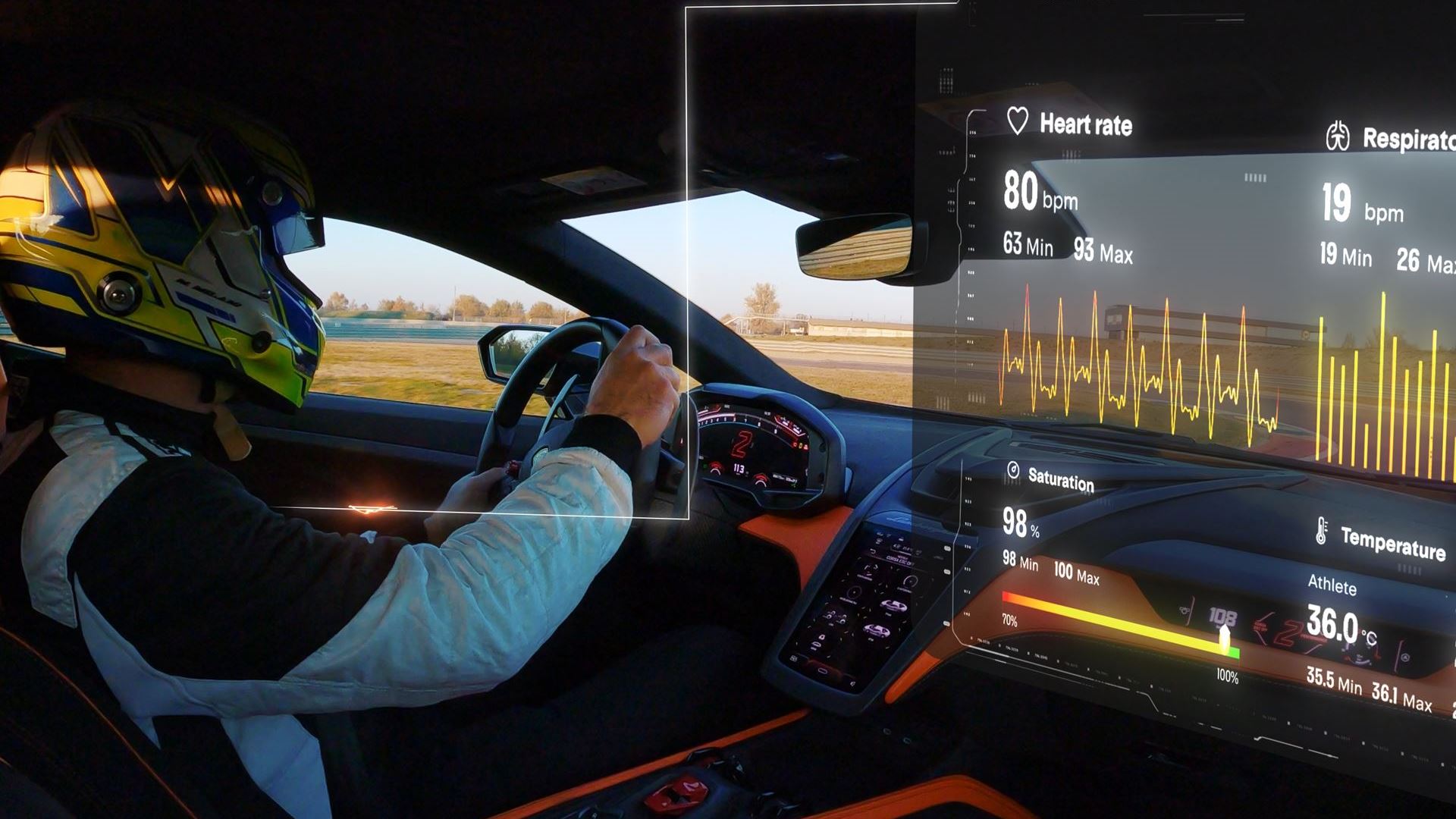 Lamborghini Unveils Track Connectivity Concept the Telemetry X CES