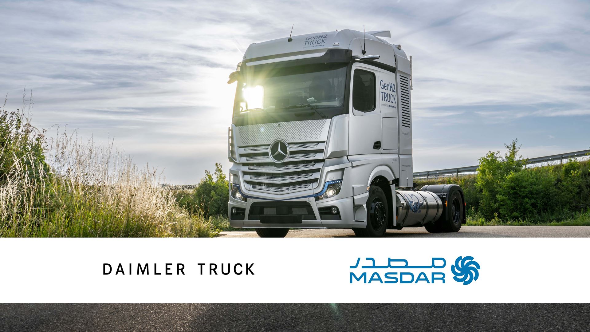 Daimler Truck Masdar Explore Liquid Green Hydrogen Supply Options for Freight Transport