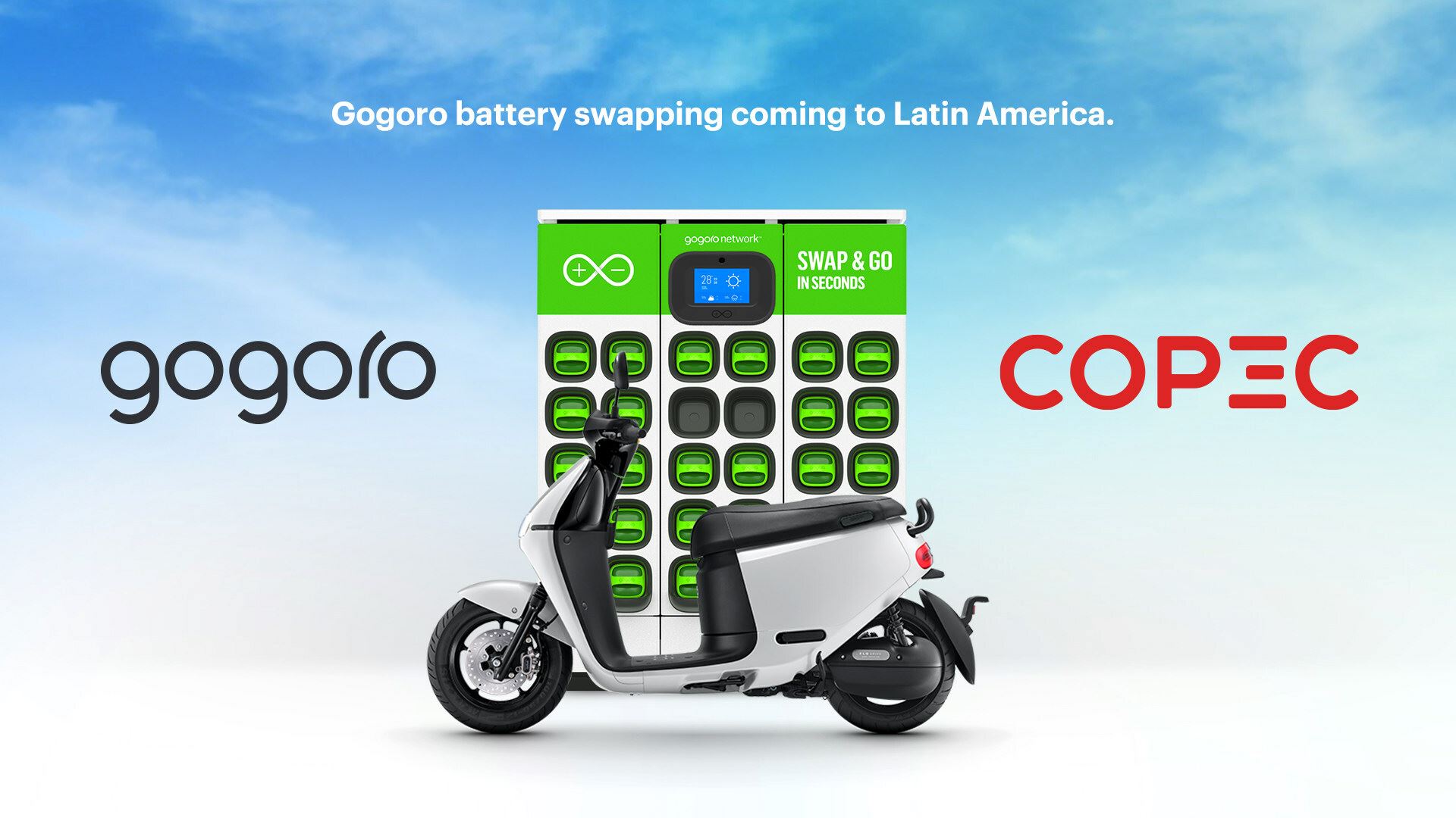 Gogoro Copec to Launch Two wheel Battery Swapping Ecosystem in Latin America