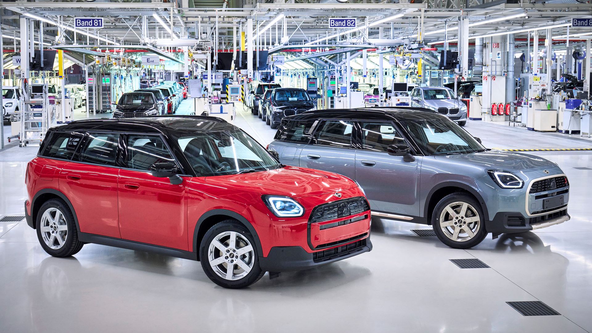 Production of the MINI Countryman Electric Begins at BMW Group Plant Leipzig