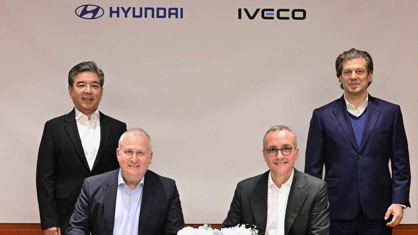Hyundai Motor Iveco Group Expand Partnership to Include Heavy Duty EVs in Europe
