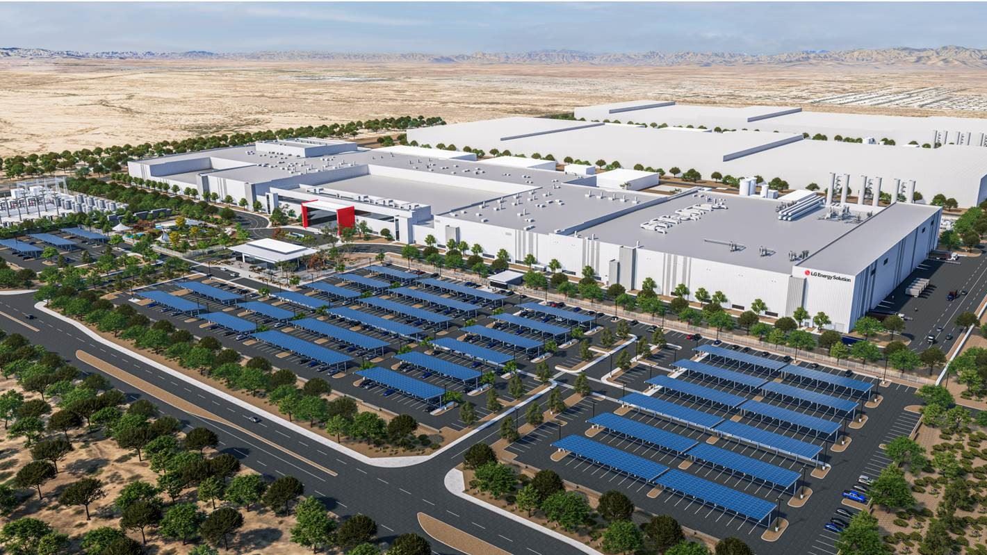 LG Energy Solution s 5 5 Billion US Battery Manufacturing Complex