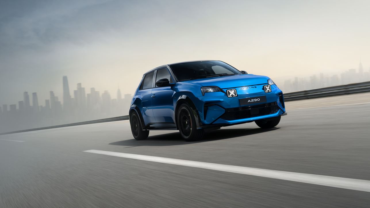 Alpine Launches its First Electric Urban Sports car the A290