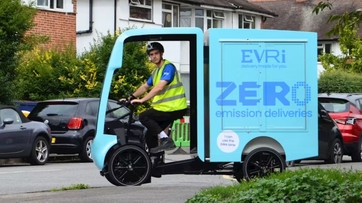 Evri Announces Plans for UK s Biggest Pedal Powered Parcel Delivery Fleet