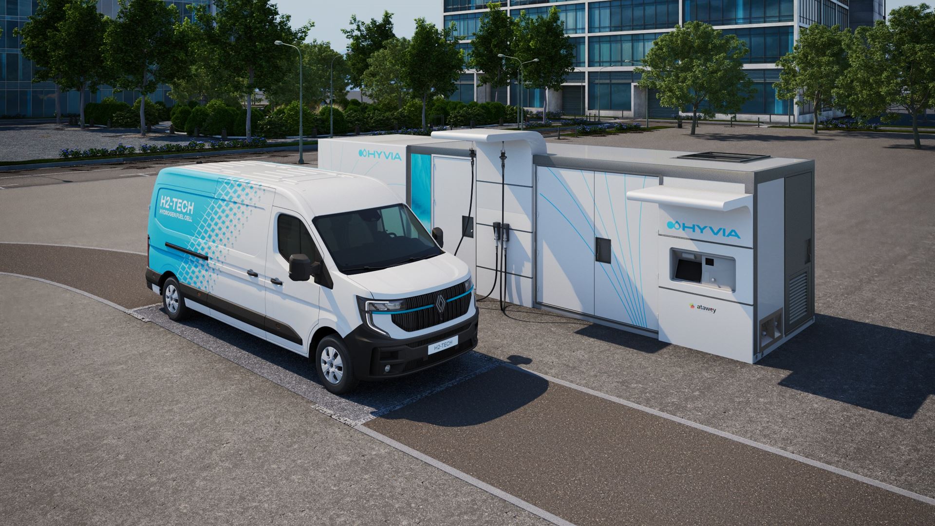 HYVIA Unveils Prototype of the Hydrogen Version of the Renault Master AA