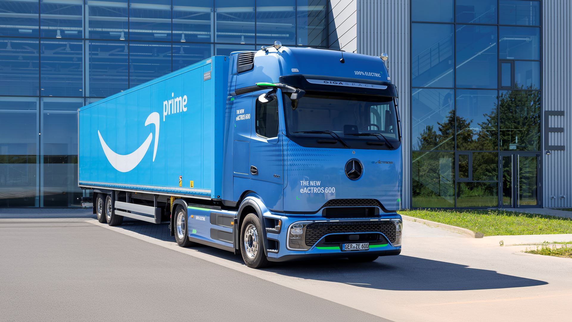 Amazon Places its Largest Ever Order of Battery Electric Heavy Goods Vehicles