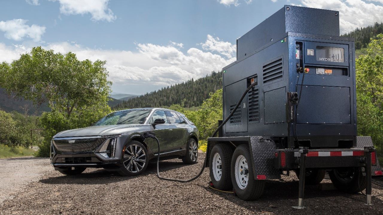 GM Provides Mobile EV Charging Stations for California Wildfire Support