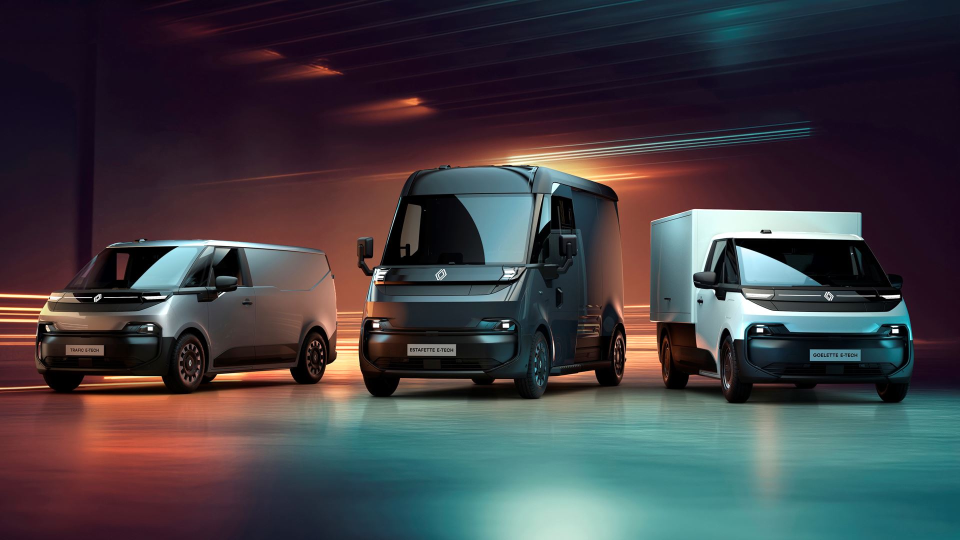 Renault Presents a new Range of Electric LCVs