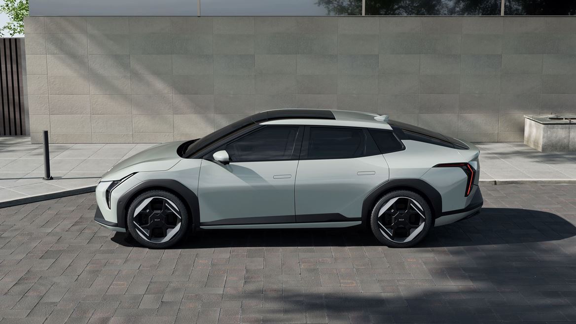 Kia Presents Exterior Design of the new All Electric EV4