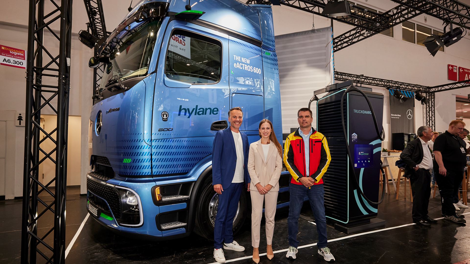 Daimler Truck DHL hylane Form Partnership for Fully Electric Trucks