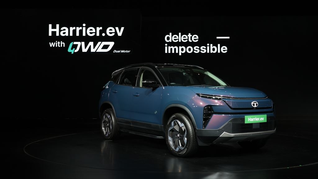 Tata Motors Launches the All Electric SUV the Harrier ev