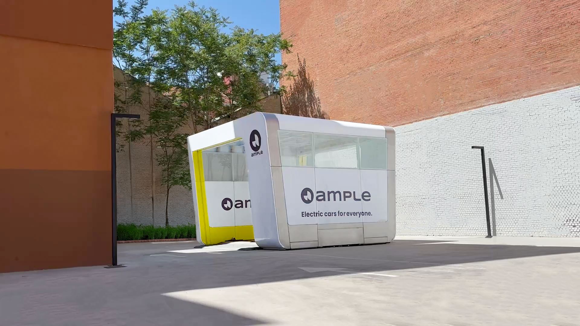 Ample Brings Modular EV Battery Swapping Technology to Madrid