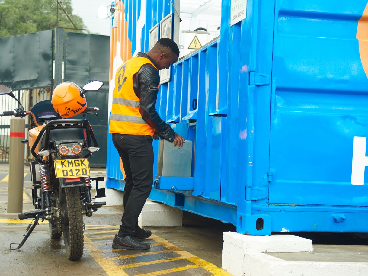 Roam Launches Africa’s First Electric Motorcycle Charging Station in Kenya