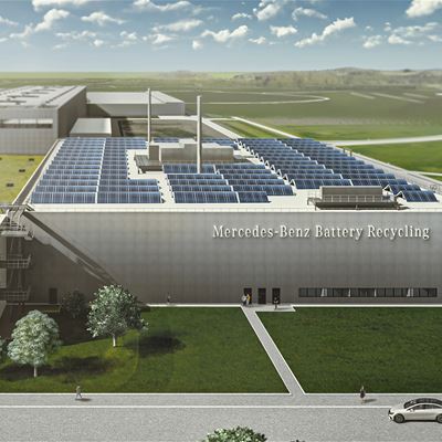 Mercedes-Benz Begins Building Battery Recycling Plant in Kuppenheim, Germany