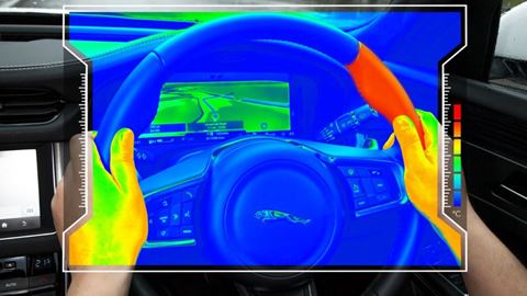 Jaguar Land Rover Develops Rapid Heating and Cooling Steering Wheel For Navigation