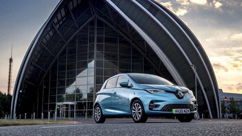 Renault Zoe onto