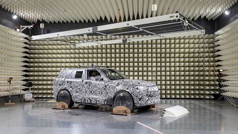 JLR EMC Testing Facility