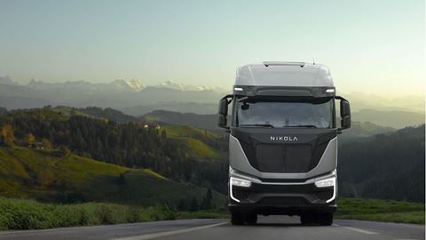 Nikola & IVECO Unveil European Nikola Tre Fuel Cell Electric Vehicle