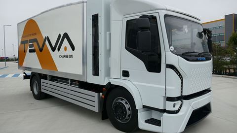 Tevva Launches 19-Tonne Hydrogen Electric Truck
