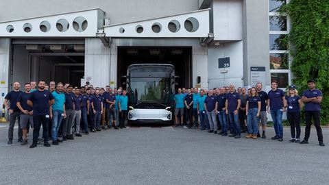 Volta Zero Drives off the Production Line