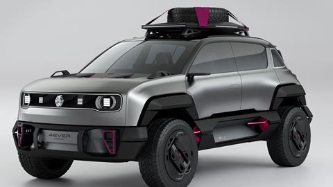 Renault Unveils Electric Renault 4