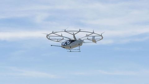Volocopter Raises Additional USD 182 Million