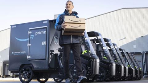 Amazon Expands Electric Cargo Bike Fleet in the UK