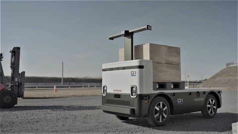 Honda Reveals New Prototype All-Electric, Autonomous Work Vehicle